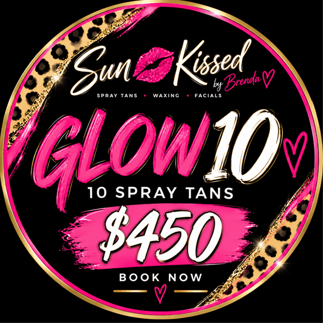 10 GLOW Spray Tans at Sun Kissed in Gainesville, TX