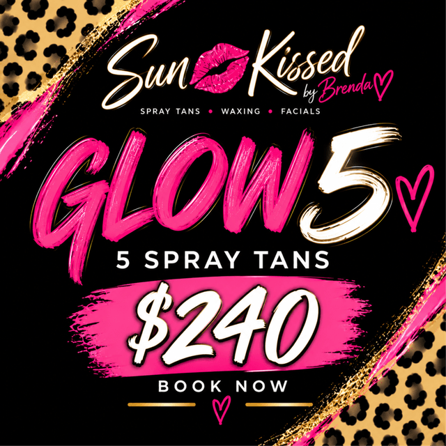5 Glow Spray Tans at Sun Kissed in Gainesville, TX
